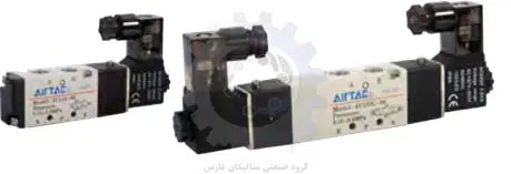 متالیکان فارس-سلونوئید ولو (شیر برقی) AIRTAC سری 4V300 (5.2 way, 5.3 way)